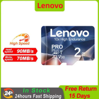 Lenovo 2TB การ์ดหน่วยความจำ256GB 128GB Extreme Pro Mini SD Card V30 TF Card ความเร็วสูงแฟลชการ์ด512GB สำหรับศัพท์กล้อง