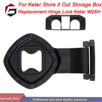 Replacement Hinge Lock Keter W26H For Keter Store it Out Storage Box