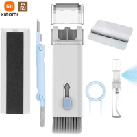 Xiaomi Youpin 7-in-1 Computer Keyboard Cleaner Brush Kit Earphone Cleaning Pen for Headset IPad Phone Cleaning Kit Cleaner Tools