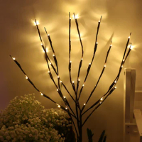 20 LED Multicolour Fairy Lights Battery Power Home Decoration For Living Room Vase Kids Bedroom Christmas Decorative Lamp