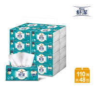 預購 Kleenex 舒潔 柔韌潔淨抽取衛生紙 110抽x48包/箱