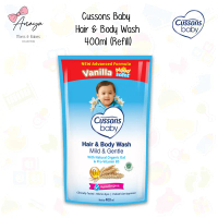 Cussons Baby Hair & Body Wash 400ml (Refill)