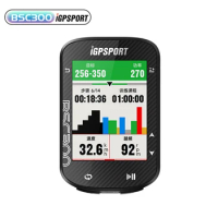 IGPSPORT Gps Bike BCS300 Official Store Portuguese Russian ANT+ Cycling GPS Bike Computer Waterproof Bicycle Sensor Group