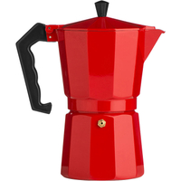 《Premier》義式摩卡壺(紅9杯) | 濃縮咖啡 摩卡咖啡壺