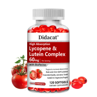 Didacat Lycopene & Lutein Complex Health Supplement Supports Heart, Vision, Prostate & Immune Health