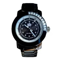 Juicy Couture Women's Black Plastic Bracelet Watches 1900646