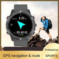 Outdoor GPS Sports Watch Fitness Tracker Wrist Watch 50M Waterproof Rating for Running Swimming Climbing Cycling Traveling