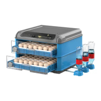Incubator Small Home Automatic Intelligent Egg Turning Parrot Chicken Duck Goose Pigeon Incubator 36/48 Eggs Brooder