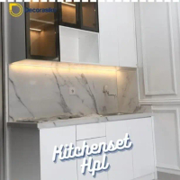 DC - KITCHEN SET MINIMALIS MODERN HPL CUSTOM - FURNITURE MULTIPLEK - HPL & Sheet, Triplek 18mm