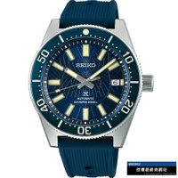 SEIKO 精工錶-黑牌款-PROSPEX 愛海洋系列 水中考古200米潛水機械腕錶 8L35-01R0B(SLA065J1)-41mm-藍面膠帶【刷卡回饋 分期0利率】【APP下單4%點數回饋】