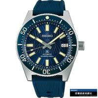 SEIKO 精工錶-黑牌款-PROSPEX 愛海洋系列 水中考古200米潛水機械腕錶 8L35-01R0B(SLA065J1)-41mm-藍面膠帶【刷卡回饋 分期0利率】【APP下單點數13倍送】