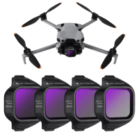 K&F CONCEPT ND Filter Set Compatible with DJI Mini 5 Pro, (4 Pack) ND8 ND16 ND32 ND64 Drone Filter