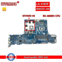 FH51S LA-K181P with CPU R5-4600H GPU GTX1650/4G Laptop Motherboard For Acer Nitro 5 AN515-44 notebook Mainboard