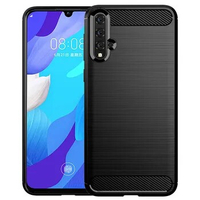 Brushed Carbon Fiber Case for nova 5 pro 5i 5t Anti-fall Shockproof Phone Cover For Huawei Nova 5T Pro 5pro Soft Mobile Shell