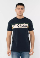 Superdry Terrain Striped Logo T Shirt
