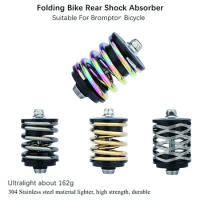 Litepro Folding Bicycle Shock Absorber Ultra Light Metal Rear Shock Spring Suspension Bicycle Parts