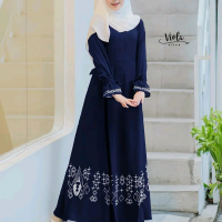 Syahira Viola Hijab Gaun Wanita Model Terbaru