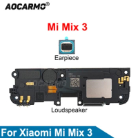 Aocarmo For Xiaomi Mix 3 Mi Mix3 Top Ear Speaker Earpiece Bottom Loud Speaker Buzzer Ringer Flex Cable Repair Parts