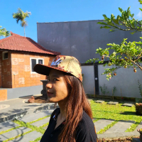 Topi Cap Batik Bali Lucu Oleh Oleh Khas Bali / Souvenir Khas Bali / Topi Cap Cowok / Topi Lucu