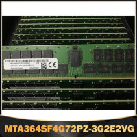1PCS RAM 32G 32GB 2RX4 DDR4 3200 PC4-3200AA RECC For MT Server Memory MTA364SF4G72PZ-3G2E2VG