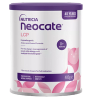 Neocate LCP紐康特氨基酸奶粉澳洲版 400g【平行進口】