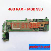USED For ASUS Transformer Book T100H T100HA T100HAN Tablet Motherboard Mainboard 64GB SSD + 4GB RAM Free Shipping