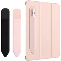 Pencil Holder Sticker Case for Apple IPad Air 2 3 4 2020 2021 Pro 11 10.2 10.8 9.7 12.9 Inch Mini 5 Stylus Pen Protective Sleeve