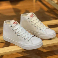 Ventela Basic White High Sepatu Pria Wanita