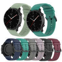 22mm For Huami Amazfit GTR2/GTR2e/GTR 47mm Smart Watch Sport Silicone Strap For Huawei Watch GT 2e/GT 2 Pro Bracelet Accessories