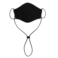 หน้ากากอนามัย TRIPLE MASK : 3 LAYER PROTECTION WITH MAGIC SILVER INNOVATION รหัส SYR110BK สีดำ มีสาย