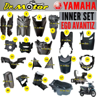 EGO AVANTIZ AVANTIS  Inner Full Set Part Hitam Coverset Black Side Head Fender Cover 2SX-F8300-00 10