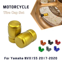 2PCS Motorcycle Accessories Wheel Tire Valve Air Caps wheel stem For Yamaha AEROX155 NVX155 AEROX NVX 155 2015-2022