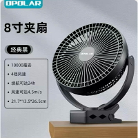 《OPOLAR-夾立式風扇》 -5寸（遙控）、8寸-新版風力升級🌪️居家、車🍀好用