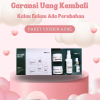 Paket Komplit Vioskin Anti Acne JERAWAT Serum VIOSKIN SERUM CREAM KRIM FACIAL WASH SABUN JERAWAT SEN