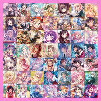 10/30/63PCS Anime BanG Dream Game Stickers Decals Decoration Suitcase Laptop Scrapbooking Phone Stationery Cute Kid Toy Sticker