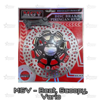 PROMO Disc Discbrake/Piringan Cakram Depan Lebar Scarlet 260mm / 300mm Beat Vario 110 125 150 2018 N