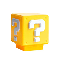 LED Question Mark Night Light With Music Anime Peripheral Children's Bedroom Bedside Lamp USB Rechar