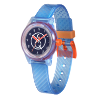 【Q&amp;Q SmileSolar】010 太陽能手錶-mini冰淇淋款藍莓雪酪/30mm(星辰 太陽能 光動能手錶)