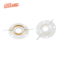 2PCS GHXAMP 37.9 Cores 38mm Imported Pure Aluminum Voice Coil Sound Film Suitable For 4538 38BMS For JBL2408H-1 2406 2407 series