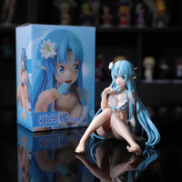 12cm Sword Art Online Anime Figure Swimwear Yuuki Asuna Pvc Action Figure Sexy Girls Figurine Collectible Model Toys Kid Gifts
