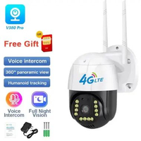GARANSI CCTV V380 Pro IP camera outdoor 8MP HD Panorama 360 °,dikontrol dari jarak jauh tanpa WiFi,d