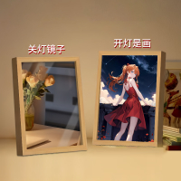Discount  Neon Genesis Evangelion Light Painting Aromatherapy Truth Shinji Peripheral Mirror Glowing