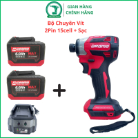 Máy Chuyên Vít Pin DRAMA 5668 Không Chổi Than 4 Cấp Tốc Độ Đầu Ngậm Vít Nhanh Vietnam Máy khoan búa 