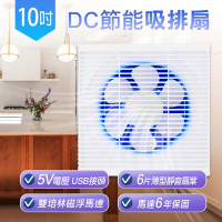 勳風 10吋 DC節能 吸排扇 HFB-S6110 露營車可安裝 附加誘蚊效果排出蚊蟲