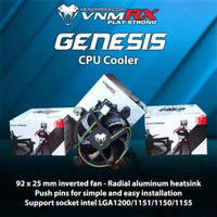 VenomRX Genesis Fan Processor LGA1200 LGA1151 LGA1150 LGA1155 CPU Cooler