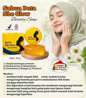 Duta She Glow Sabun Batang Soap Herbal Skincare Kosmetik untuk Masalah pada Kulit