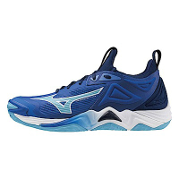 Mizuno Wave Momentum 3 [V1GA231201] 男 排球鞋 羽排鞋 室內運動 襪套 緩衝 藍