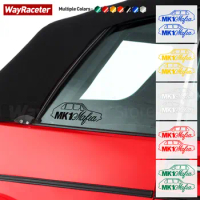 2 Pcs Reflective Window Sticker Fender Door Side Creative Graphic Vinyl Decal For Volkswagen VW Golf 1 MK1 GTI Accessories