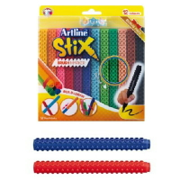 日本 Shachihata STIX軟毛粗芯積木毛刷頭 彩色筆 不含二甲苯 12色 /盒 SETXF-12WK