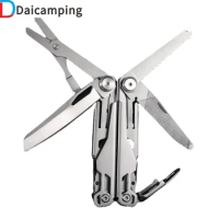Daicamping DL2 Folding Army Swiss Utility Knife Multitools Tactical Combination Survival Plier Multifunctional Multi Tool Knife